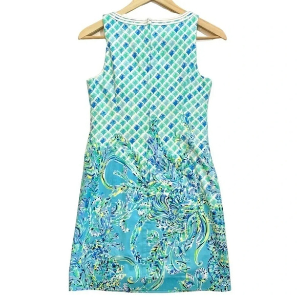 Lilly Pulitzer Gabby Stretch Floral Shift Dress - Picture 6 of 6